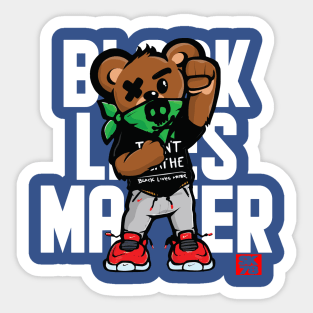 Black Lives Matter Bear 2 Sticker